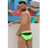 Breedwell Slip de bain Expose Swim Vert neon